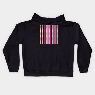 Elegant Gold And Neon Stripes Kids Hoodie